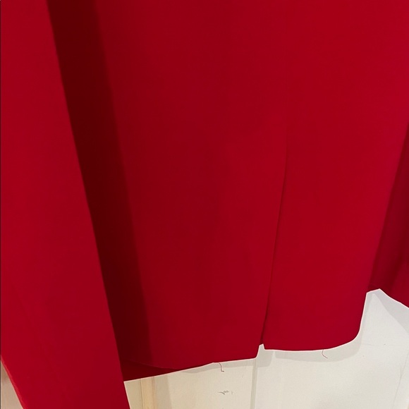 Elegant Red Women's Dress - Picture 7 of 14